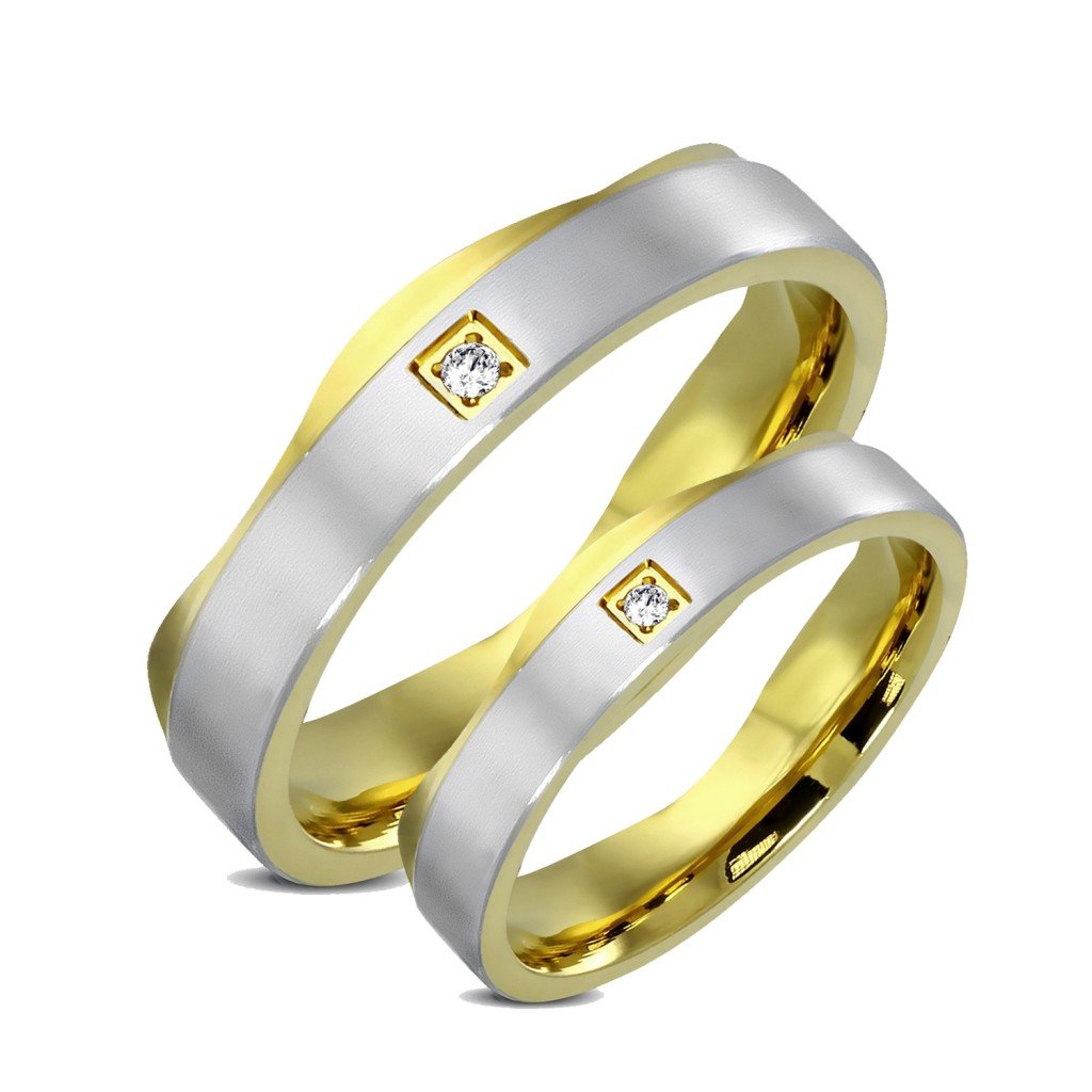 Tidal with Swarovski Two Tone Titanium (Unisex)